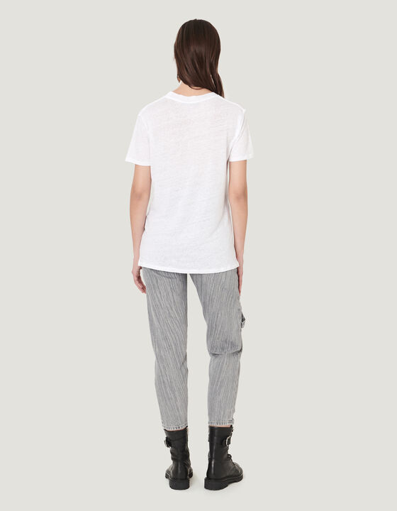 T-SHIRT EN LIN