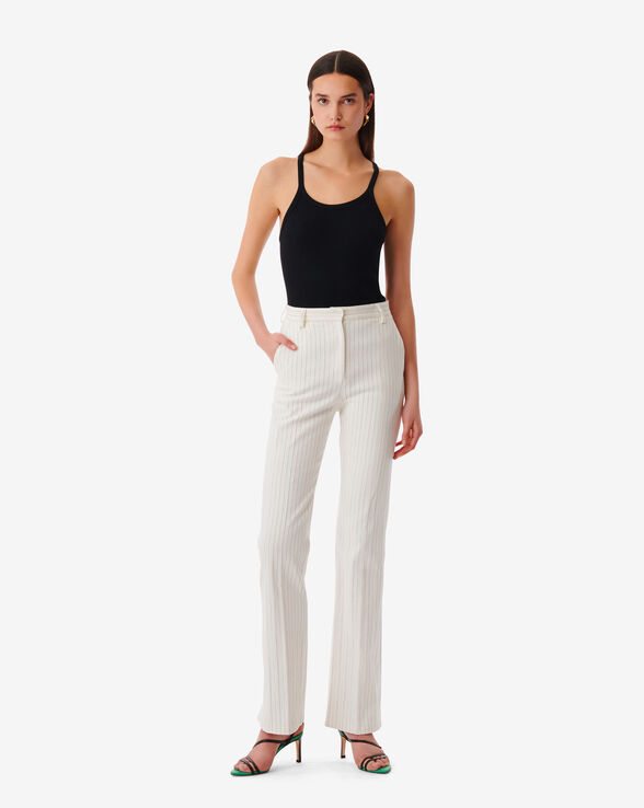 PANTALON À RAYURES ESTELLA