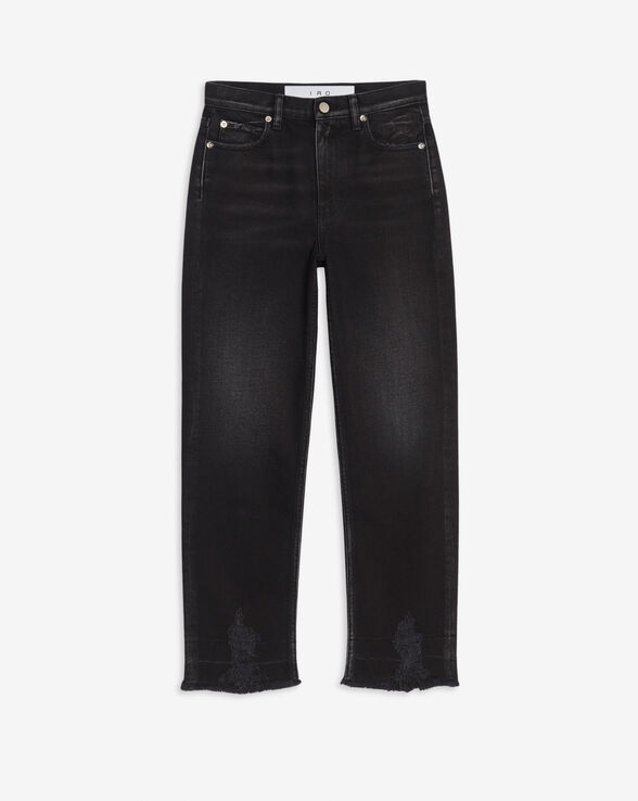 REDON FADED HIGH-WAISTED JEANS