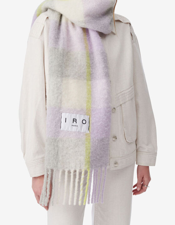 CHECKERED SCARF