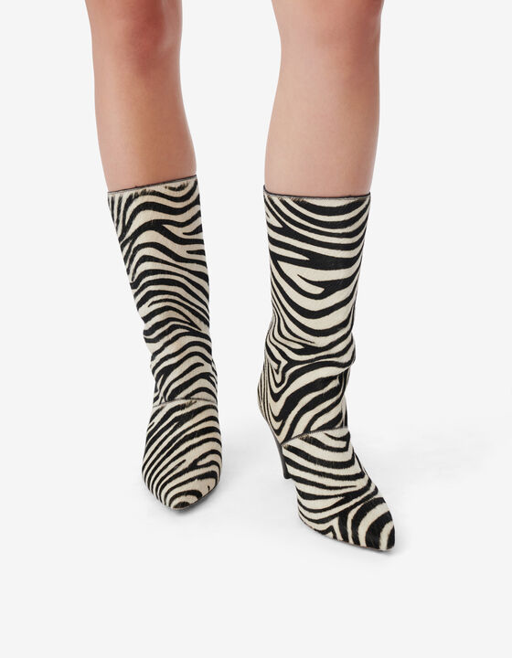 HIGH-HEEL ANKLE BOOTS