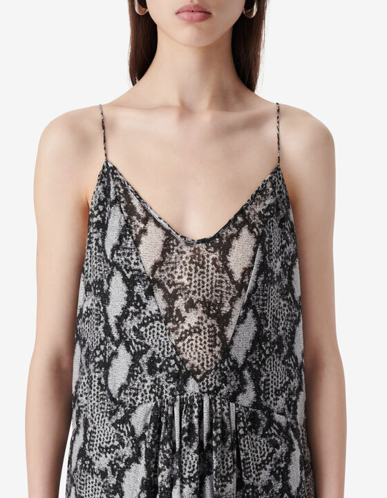 ROBE LONGUE &Agrave; IMPRIM&Eacute;