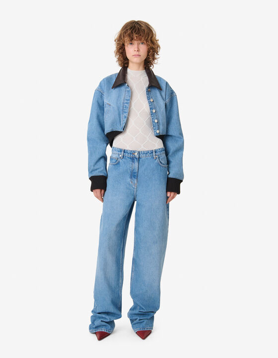 VESTE COURTE EN DENIM