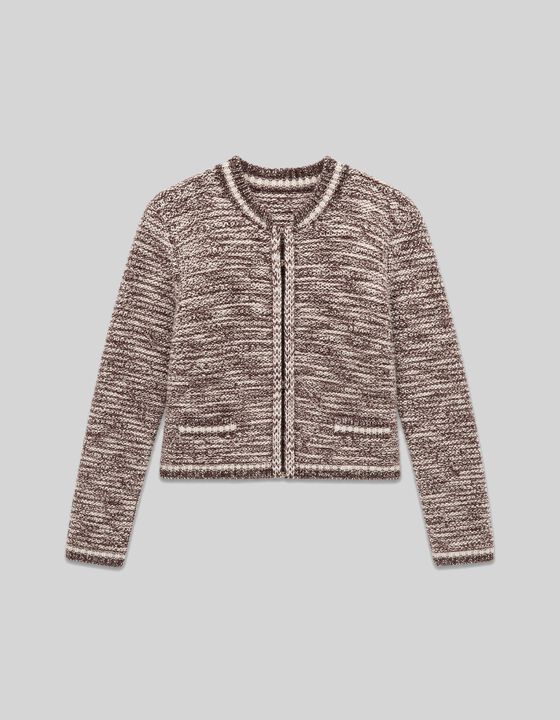 FIT KNITTED JACKET