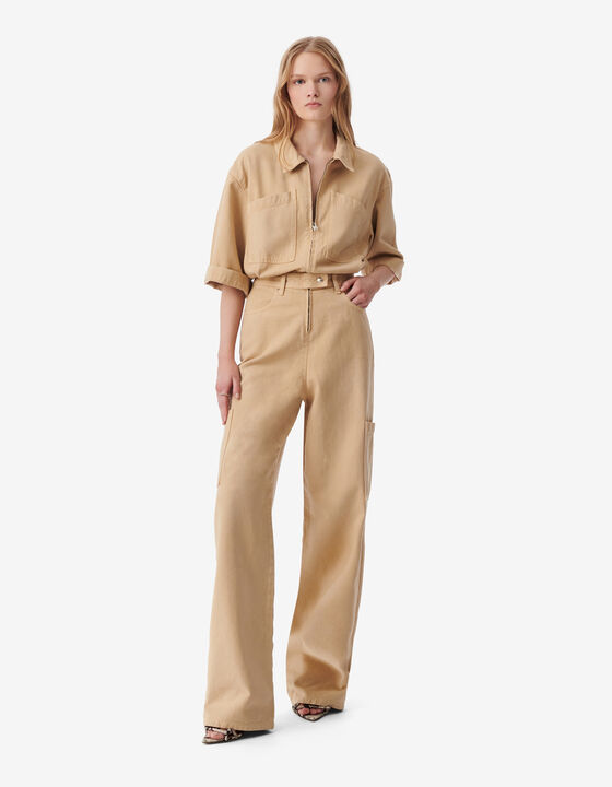 STRAIGHT JUMPSUIT