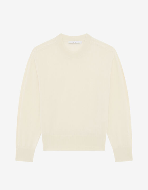 ROUND-NECK CASHMERE SWEATER