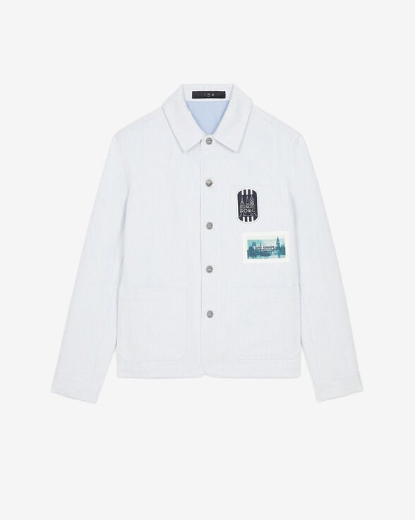 LOKOW OVERSIZED DENIM OVERSHIRT