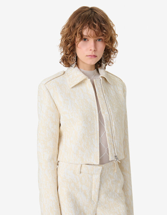 CROPPED TWEED JACKET