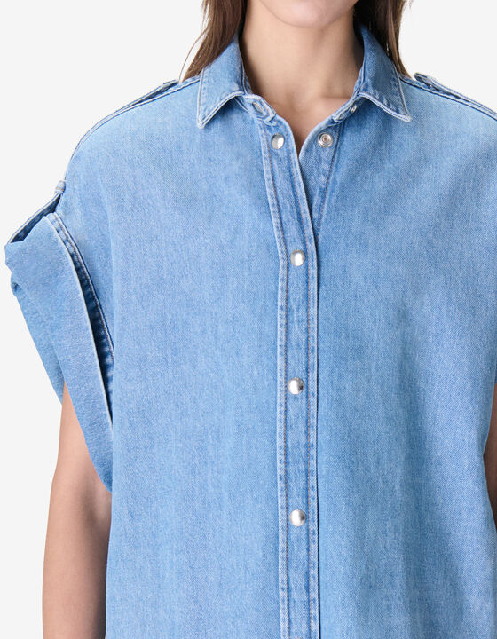 DENIM OVERSHIRT