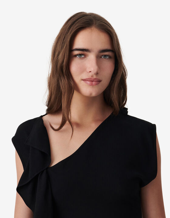 ROBE LONGUE DRAP&Eacute;E