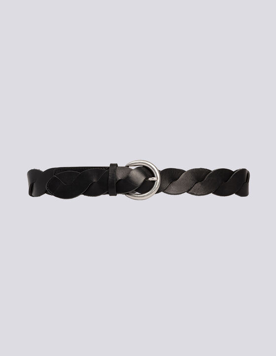 GOLAN BRAIDED SOFT LEATHER BELT