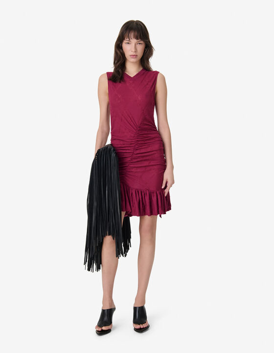 SHORT TEXTURED DRESS