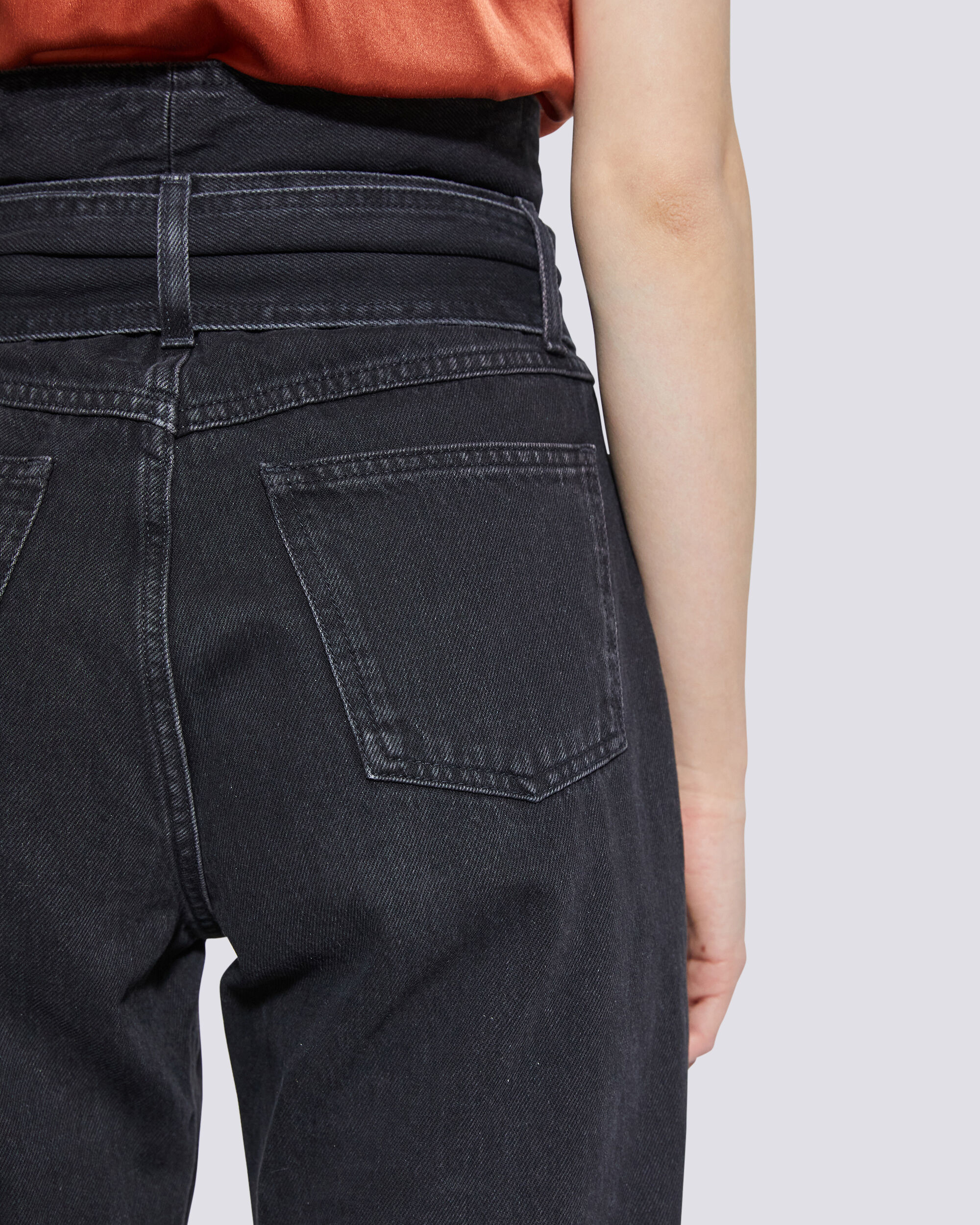 high jeans black