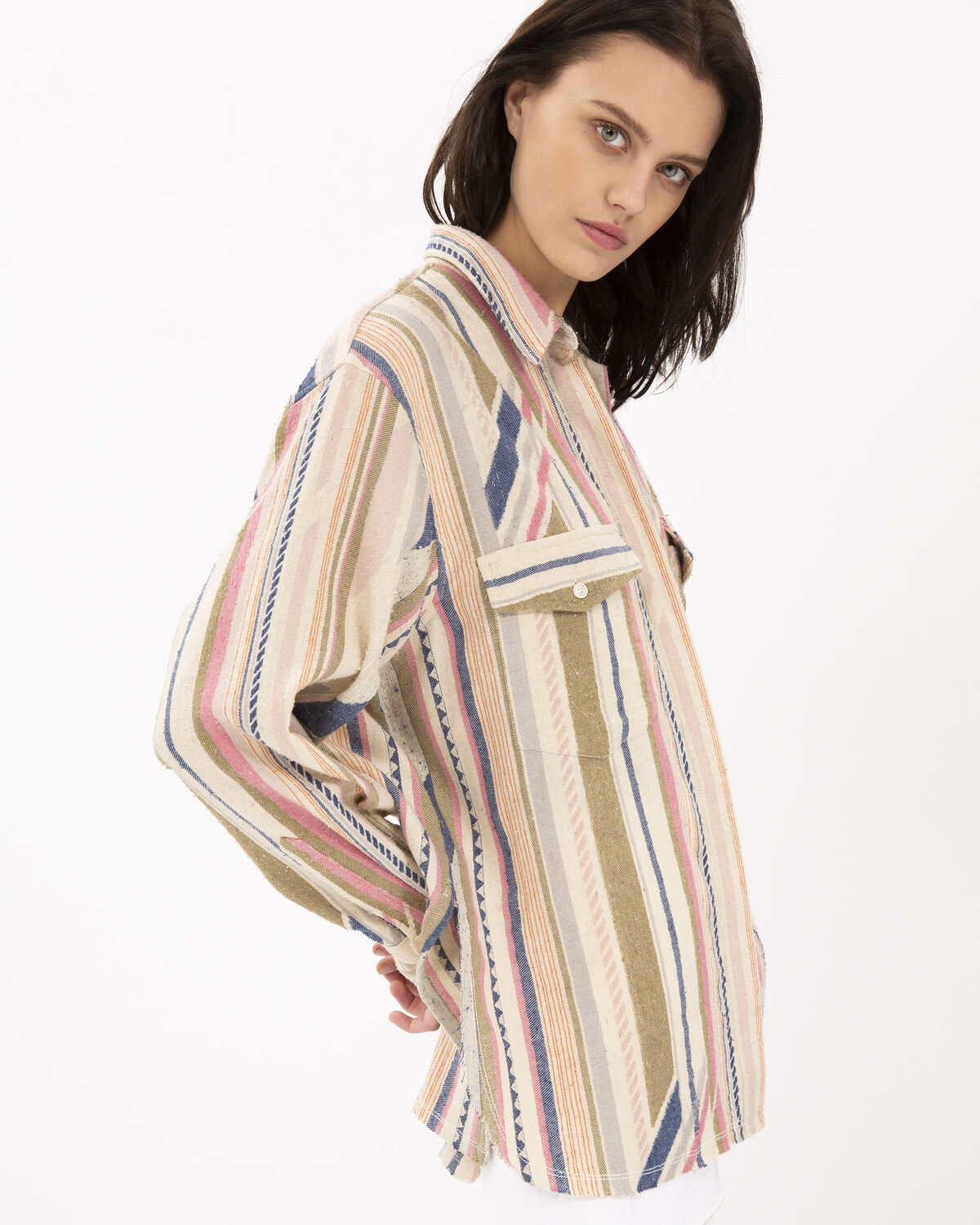 Milene Shirt Ecru by IRO Paris