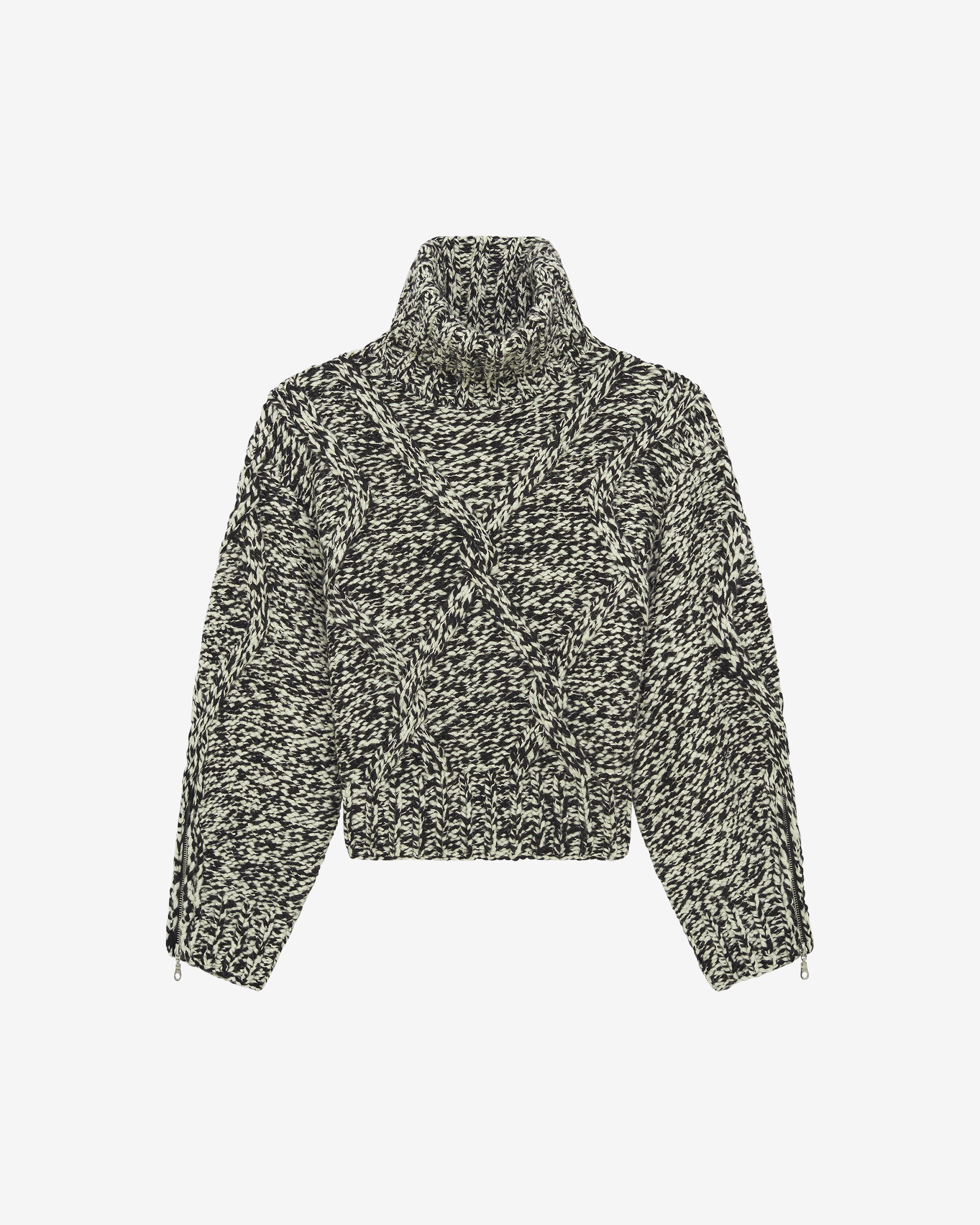 IRO FALL WINTER 24 COLLECTION | LISON HIGH-NECK PULLOVER