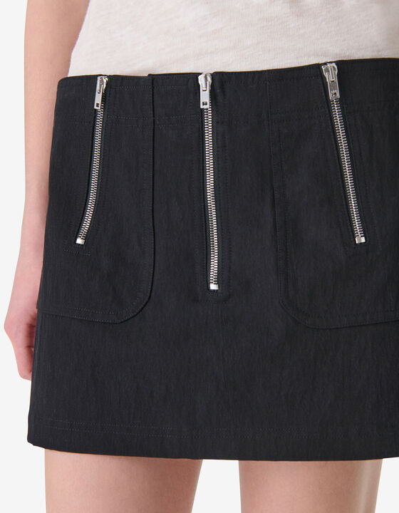 STRUCTURED MINI SKIRT
