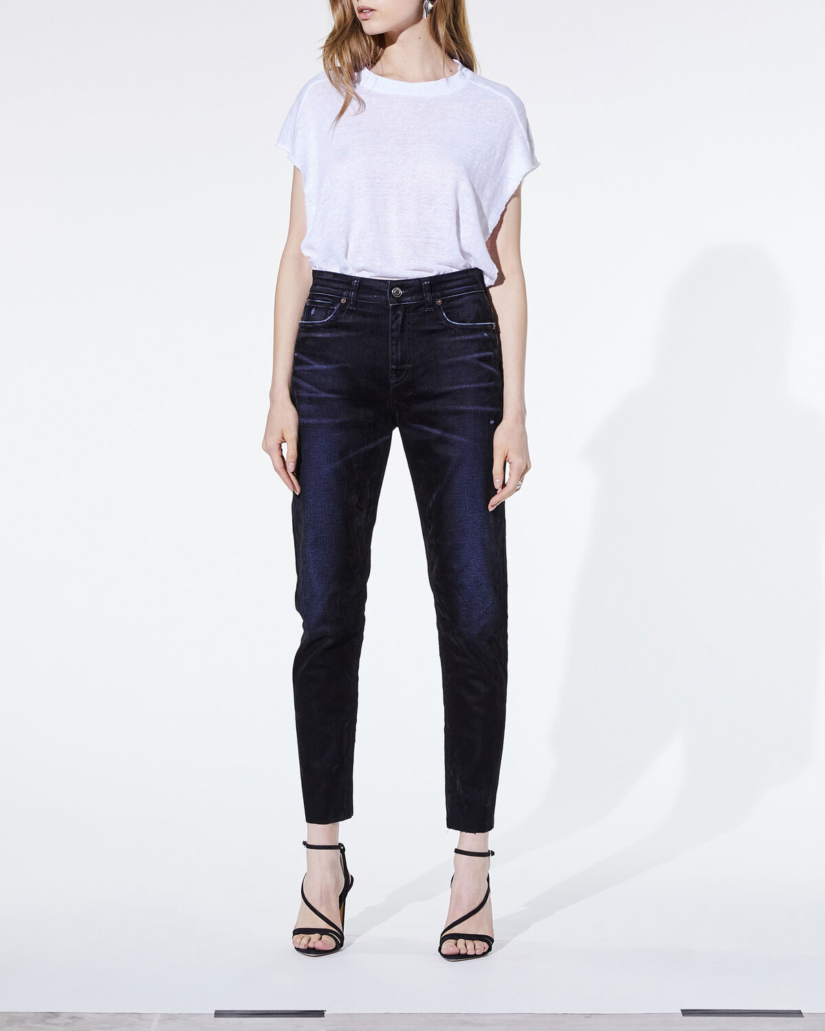 Ronja Jeans Black And Dark Navy by IRO Paris
