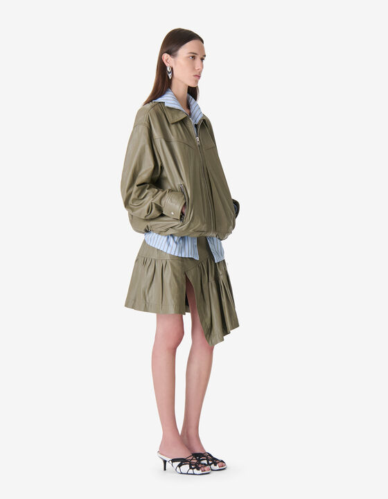 OVERSIZED LEATHER JACKET