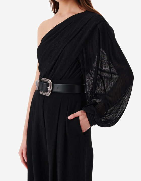 GATHERED ASYMMETRICAL TOP