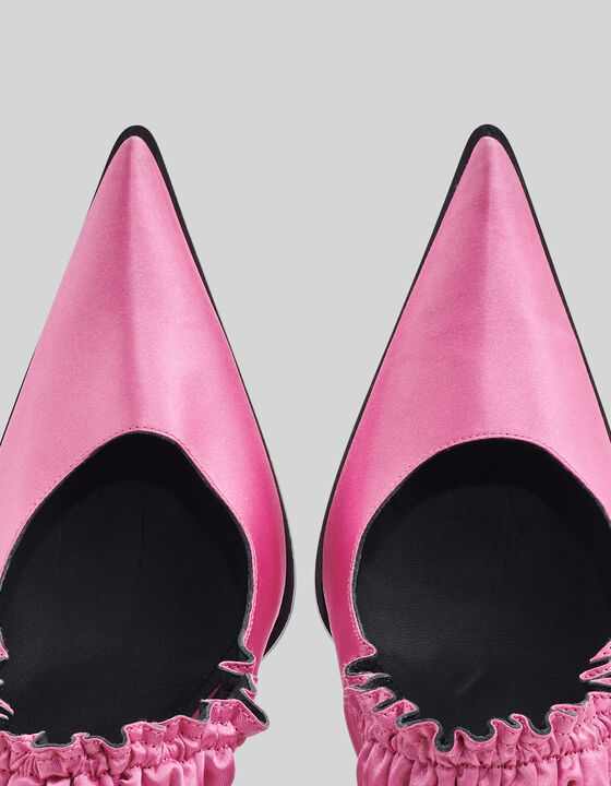SMOCK SLINGBACKS