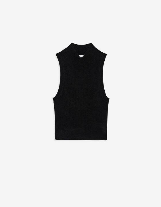 MAX TANK TOP WITH HIGH COLLAR