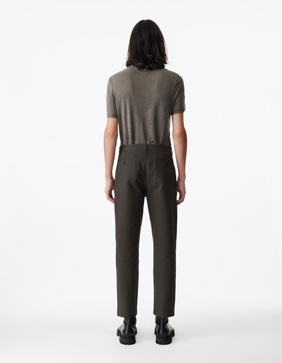 PANTALON DE VILLE KHAKI