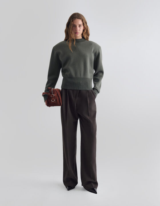 HIGH-NECK SWEATER