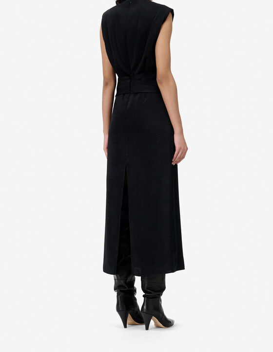 ROBE LONGUE PLISS&Eacute;E