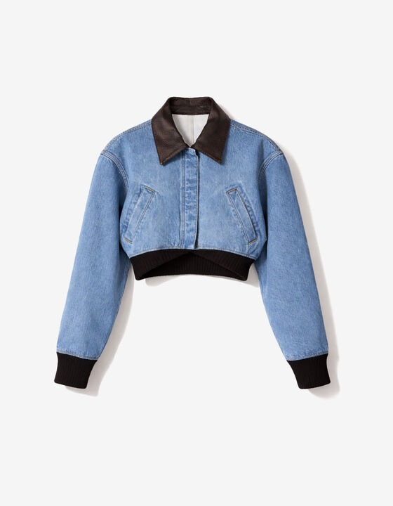 VESTE COURTE EN DENIM