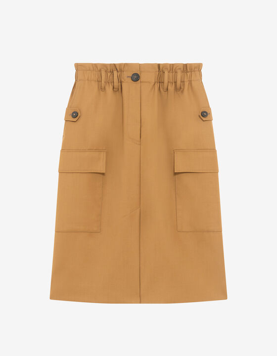 WOOL SKIRT
