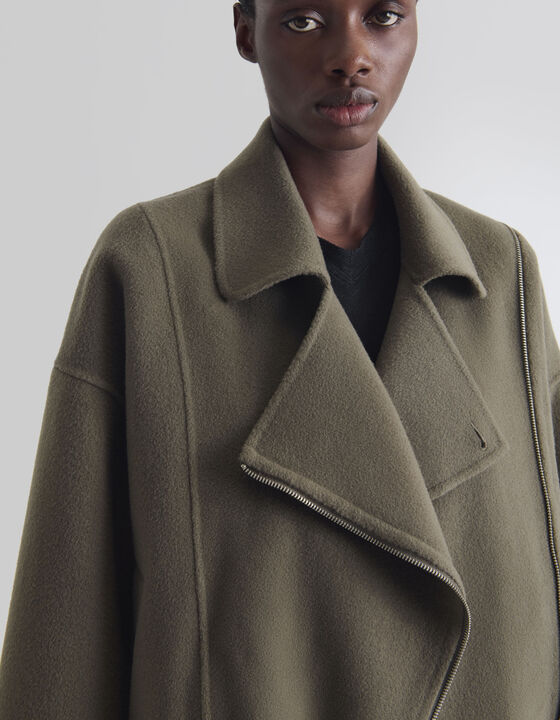 ASYMMETRICAL REVERSIBLE JACKET