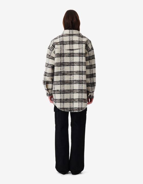 CHECKERED OVERSHIRT