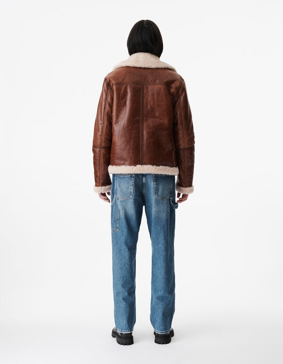 PEAU LAIN&Eacute;E COL MONTANT