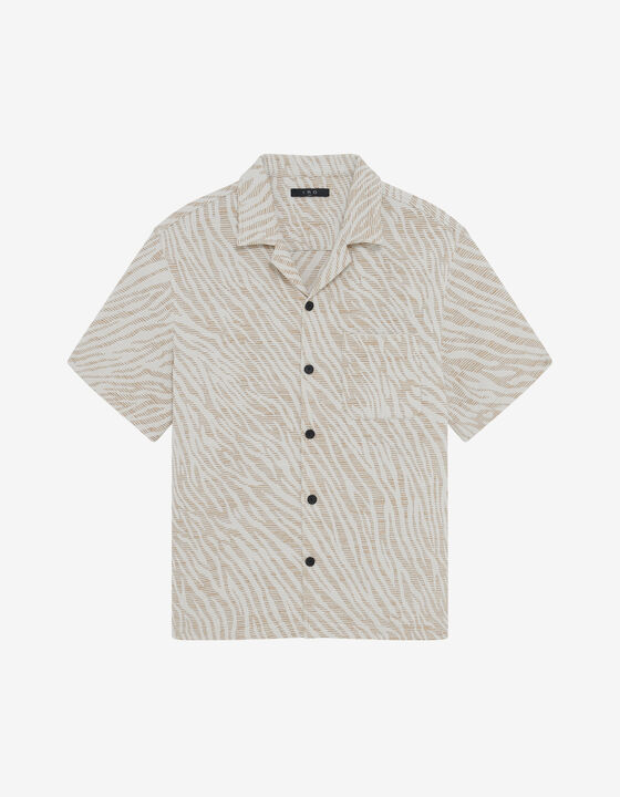 ZEBRA-PATTERNED SHIRT