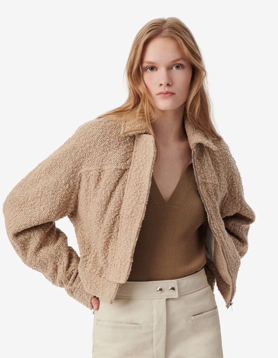 CROPPED TWEED JACKET