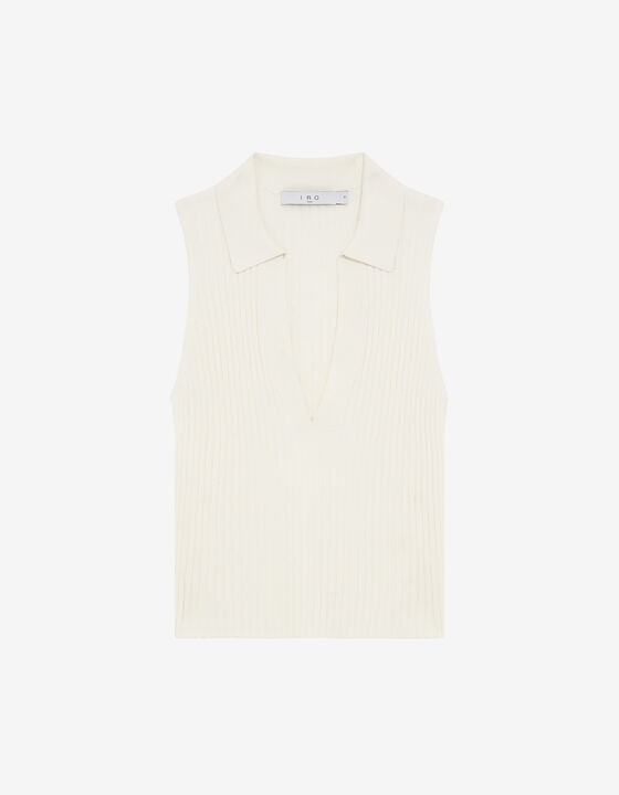 POLO NECK TANK TOP
