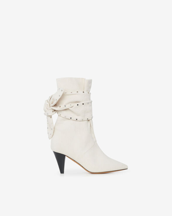 NORI DENIM ANKLE BOOTS