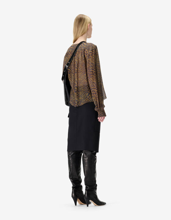 PRINTED BLOUSE
