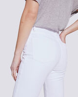 ESME HIGH RISE BUTTON FRONT CROPPED JEANS image number null
