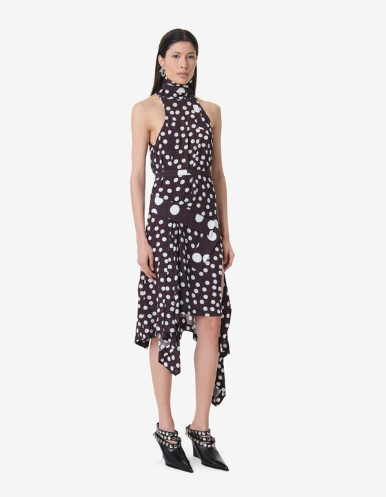 MIDI POLKA-DOT DRESS