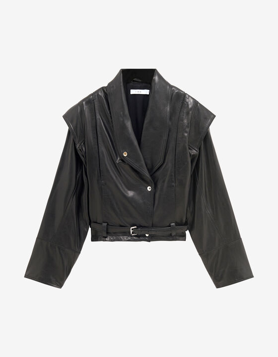VESTE EN CUIR