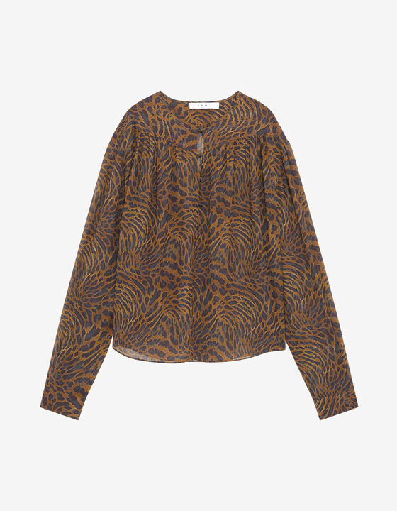 PRINTED BLOUSE