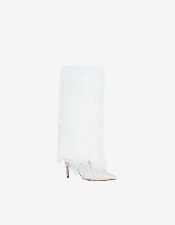 DAVYN LONG FUR BOOTS