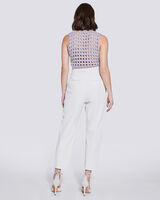 SCAPOLI HIGH WAIST SUEDE TROUSERS image number null