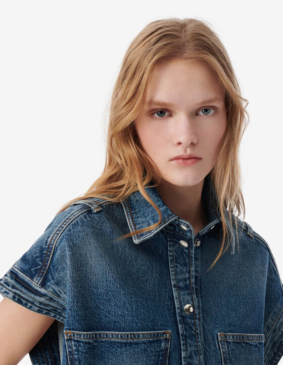 DENIM OVERSHIRT