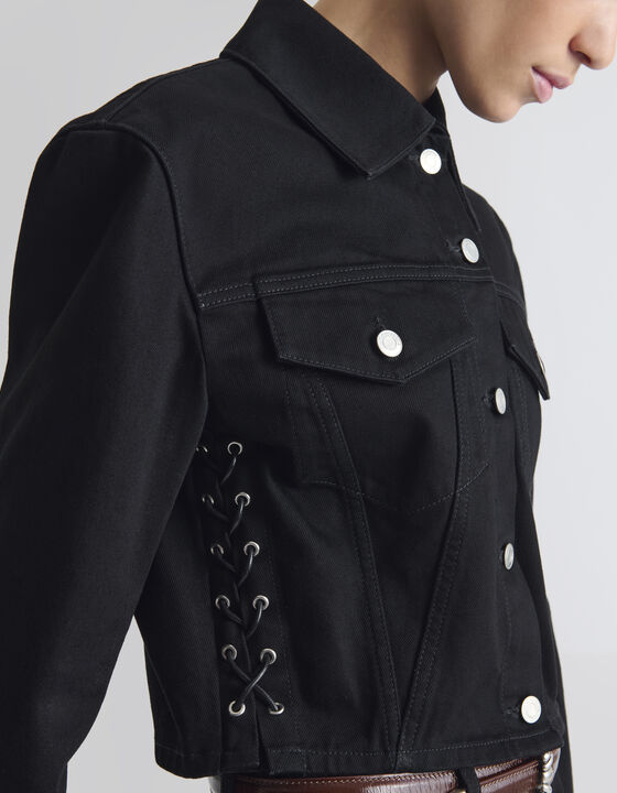 SHORT DENIM JACKET