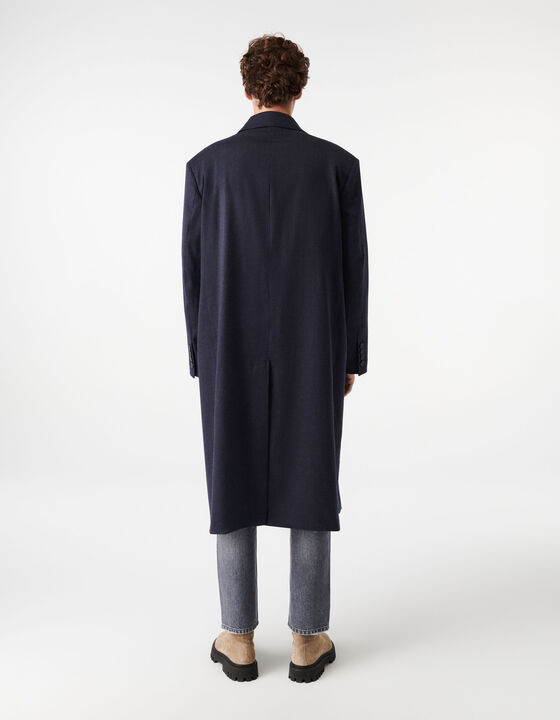 MANTEAU LONG &Agrave; RAYURES