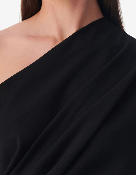 SHORT ASYMMETRICAL DRESS