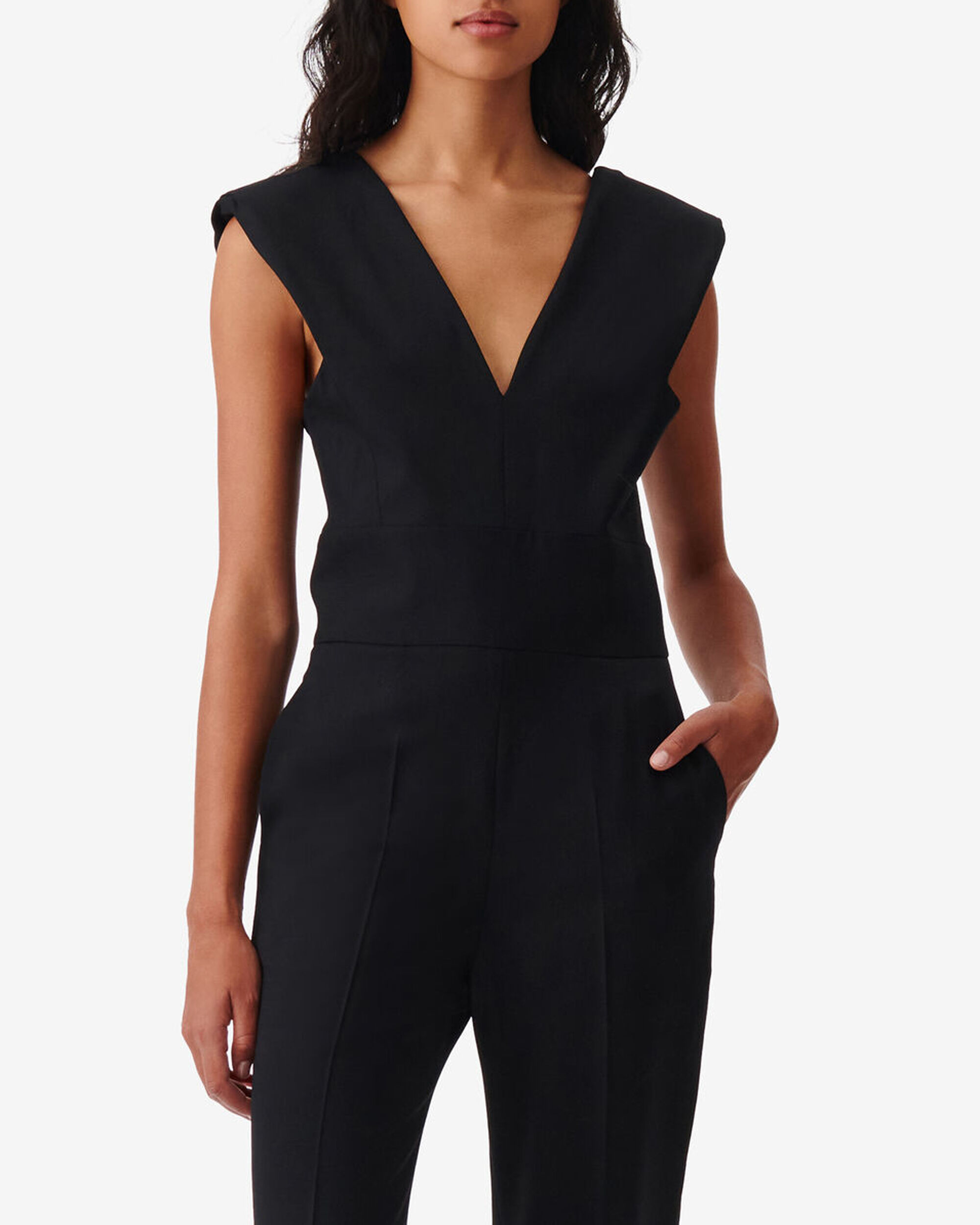 Iro v hotsell neck jumpsuit