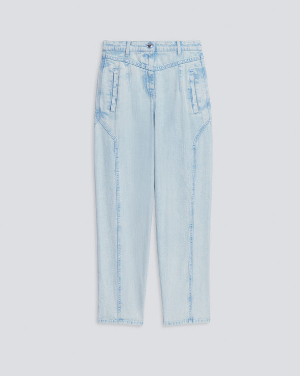 CADIERE WASHED MID-RISE JEANS